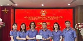 Viện KSND khu vực 1 - Hà Nội tổ chức Hội nghị sơ kết 06 tháng...