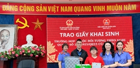 Viện KSND khu vực 2 – Hà Nội bảo vệ quyền được khai sinh cho...