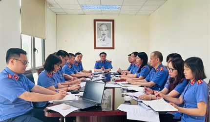 Viện KSND thành phố Hà Nội quyết liệt triển khai thực chất, đẩy nhanh...