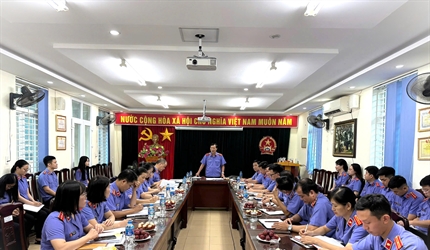 Viện KSND thành phố Hà Nội kiểm tra việc thực hiện dân chủ ở cơ sở tại...