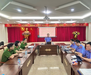 Viện KSND khu vực 5 - Hà Nội trực tiếp kiểm sát việc tiếp nhận, thụ lý, giải...