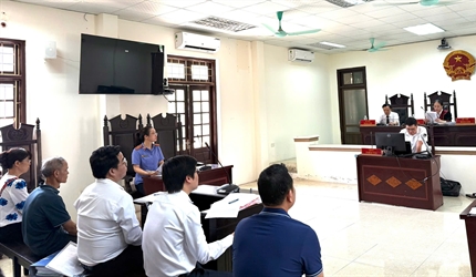 Viện KSND khu vực 9 phối hợp cùng Tòa án cùng cấp tổ chức phiên tòa rút...