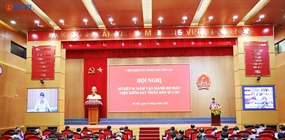 Viện trưởng Nguyễn Huy Tiến dự, chỉ đạo Hội nghị sơ kết 1 năm...