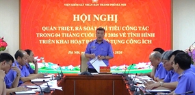 Viện KSND thành phố Hà Nội tổ chức Hội nghị quán triệt, rà...
