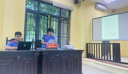 Viện kiểm sát nhân dân khu vực 5 tổ chức phiên tòa rút kinh nghiệm, số...