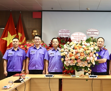 Viện KSND thành phố Hà Nội chúc mừng các cơ quan báo chí nhân kỷ niệm 101...