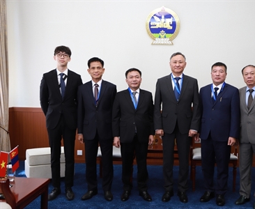 Tăng cường hợp tác giữa VKSND tối cao Việt Nam và Viện kiểm sát Mông Cổ
