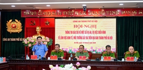 Công an thành phố Hà Nội tổ chức Hội nghị thông tin báo chí...