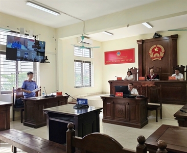 Viện KSND khu vực 6 phối hợp với Tòa án nhân dân cùng cấp tổ chức phiên tòa...