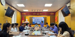 VKSND Khu vực 3 – Hà Nội phối hợp với Bảo hiểm xã hội cơ sở...