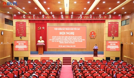 Viện trưởng Nguyễn Huy Tiến: Xây dựng nền công tố mạnh, chuyên nghiệp,...