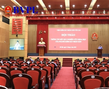 Phê duyệt Định hướng nghiên cứu khoa học năm 2027 của ngành Kiểm sát nhân dân