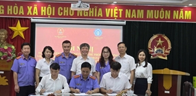 Viện KSND khu vực 9 - Hà Nội tổ chức Lễ ký kết Quy chế phối...