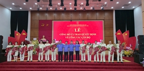 Lễ công bố và trao các Quyết định điều động, bổ nhiệm Lãnh...