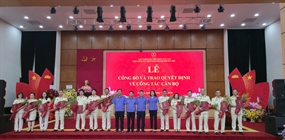 Lễ công bố và trao các Quyết định điều động, bổ nhiệm Lãnh...