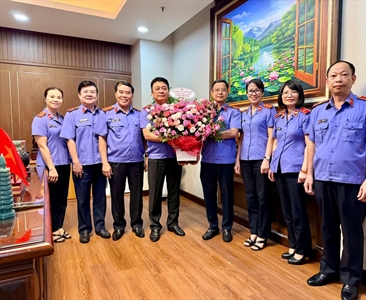 Viện KSND thành phố Hà Nội chúc mừng 39 năm ngày thành lập Thanh tra ngành...