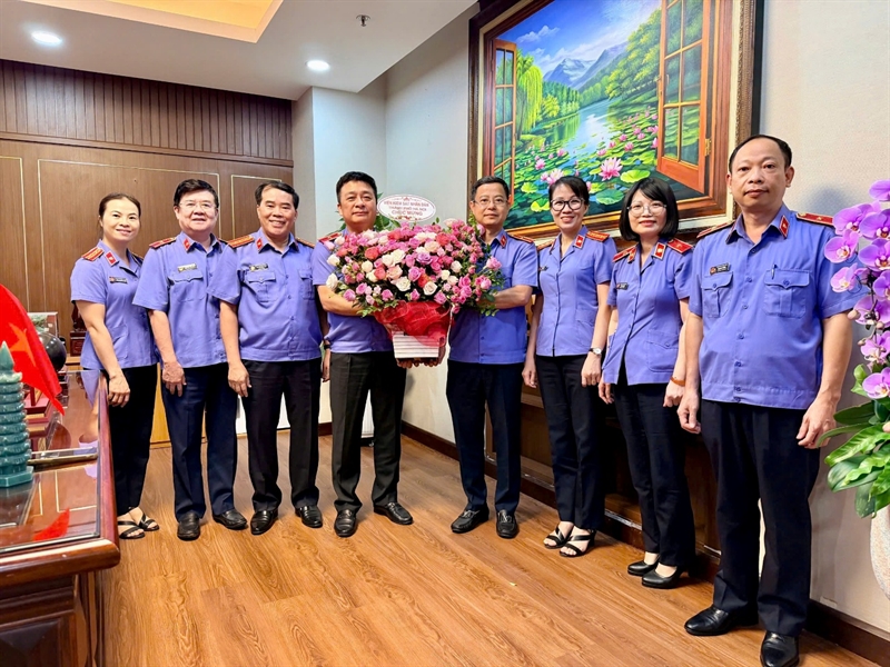 Viện KSND thành phố Hà Nội chúc mừng 39 năm ngày thành lập Thanh tra ngành Kiểm sát nhân dân (13/7/1987-13/7/2026)