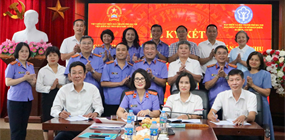 VKSND khu vực 1 – thành phố Hà Nội ký kết Quy chế phối hợp...