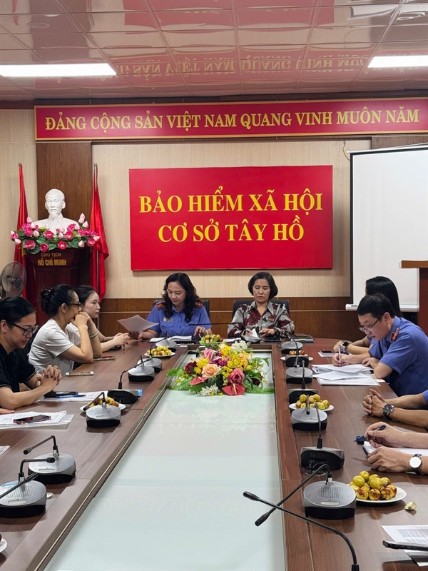 Viện KSND khu vực 1- Hà Nội tăng cường phối hợp xử lý tình trạng nợ bảo hiểm xã hội, góp phần bảo vệ quyền lợi người lao động và lợi ích công