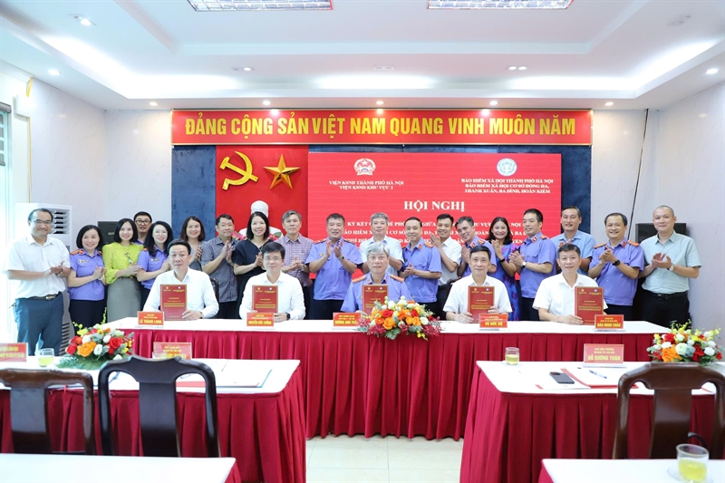 Viện KSND khu vực 2 ký kết Quy chế phối hợp với các cơ sở Bảo hiểm xã hội, triển khai hiệu quả thí điểm Viện kiểm sát nhân dân khởi kiện vụ án dân sự công ích