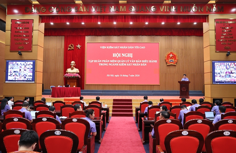 VKSND tối cao tập huấn phần mềm Quản lý văn bản điều hành trong ngành KSND
