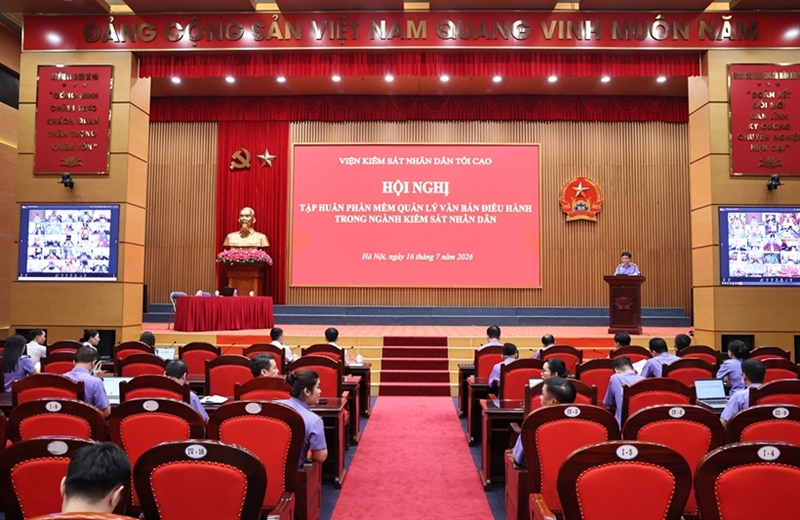 VKSND tối cao tập huấn phần mềm Quản lý văn bản điều hành trong ngành KSND