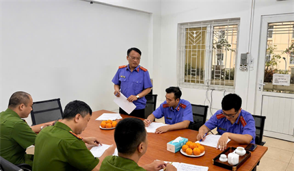 Viện KSND khu vực 3 - Hà Nội trực tiếp kiểm sát việc tạm giữ, tạm giam...