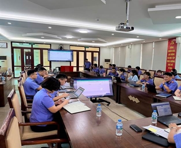 Viện KSND khu vực 5 tổ chức Hội nghị tập huấn phần mềm quản lý công việc của...