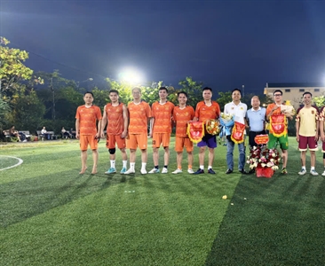 Viện KSND khu vực 12 - Hà Nội tổ chức giao lưu bóng đá chào mừng kỷ niệm 81...