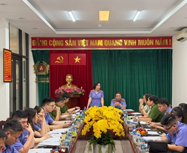 VKSND khu vực 1 – Hà Nội kiểm sát trực tiếp tại Công an phường Tây Hồ, góp...