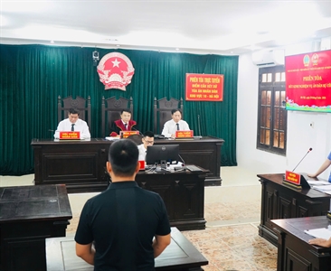Viện KSND Khu vực 10 tổ chức thành công phiên tòa rút kinh nghiệm trực tuyến...