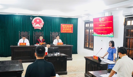 Viện KSND Khu vực 10 tổ chức thành công phiên tòa rút kinh nghiệm trực...