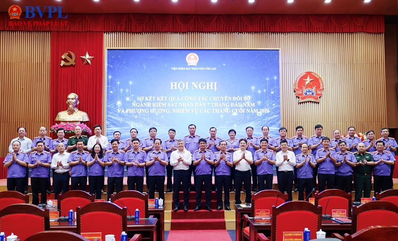 Công tác chuyển đổi số 7 tháng đầu năm 2026 của ngành Kiểm sát nhân dân đạt nhiều kết quả tích cực