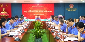 VKSND thành phố Hà Nội tổ chức Hội nghị giao ban một cấp...