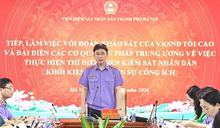 Thực hiện Nghị quyết 205: VKSND TP Hà Nội thu hồi hơn 131.000 m2 đất...