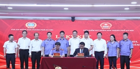 Hội nghị tổng kết thực hiện Quy chế phối hợp và Lễ ký kết Quy...