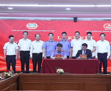 Hội nghị tổng kết thực hiện Quy chế phối hợp và Lễ ký kết Quy chế trong công...