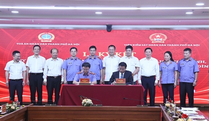 Hội nghị tổng kết thực hiện Quy chế phối hợp và Lễ ký kết Quy chế trong...