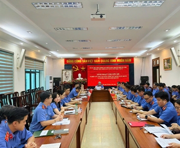 Chi bộ Viện KSND khu vực 2 tổ chức sinh hoạt chuyên đề quán triệt quy định...