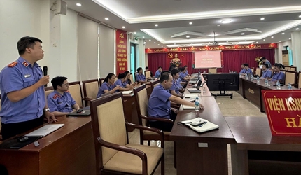 Viện KSND khu vực 5 - Hà Nội tiên phong triển khai số hóa tập trung,...