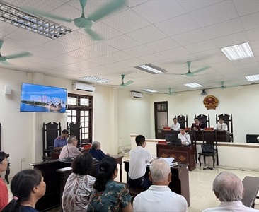 Viện KSND khu vực 9 – Hà Nội phối hợp với Tòa án nhân dân cùng cấp tổ chức...