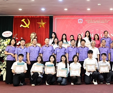 Trường Đại học Kiểm sát khai giảng năm học 2026-2027