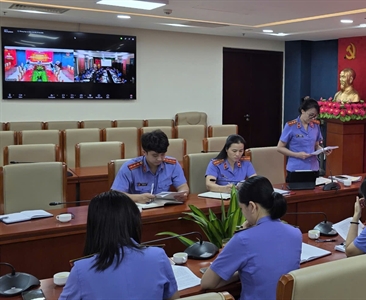 VKSND thành phố Hà Nội công bố Dự thảo Kết luận thanh tra tại VKSND khu vực...