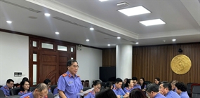 Ủy ban Kiểm tra Đảng ủy và Thanh tra Viện KSND thành phố Hà...