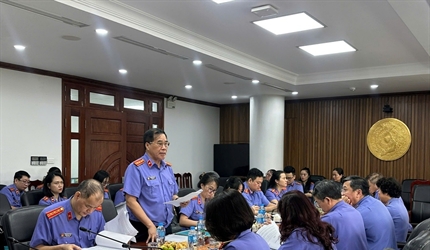Ủy ban Kiểm tra Đảng ủy và Thanh tra Viện KSND thành phố Hà Nội, tăng...