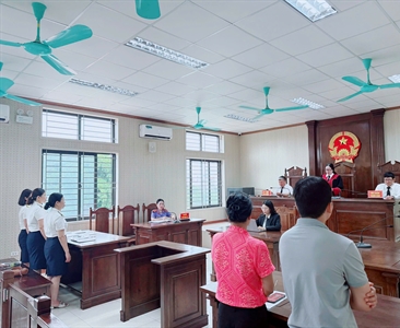 Viện KSND khu vực 11 khởi kiện thành công vụ án dân sự công ích trong lĩnh...