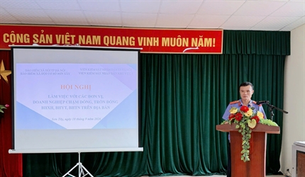 Viện kiểm sát nhân dân khu vực 9 – Hà Nội phối hợp với Bảo hiểm xã hội...