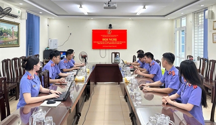 Viện KSND khu vực 9 – Hà Nội triển khai chiến dịch 100 ngày cao điểm...