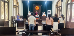 Viện KSND Khu vực 10 phối hợp với Tòa án tổ chức phiên tòa...
