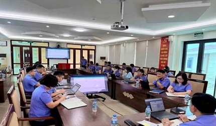 Viện kiểm sát nhân dân khu vực 5, Hà Nội hoàn thành sớm bình dân học vụ số